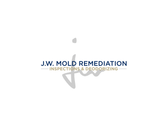 J.W. Mold Remediation, Inspections & Deodorizing logo design by rief