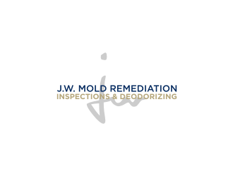 J.W. Mold Remediation, Inspections & Deodorizing logo design by rief