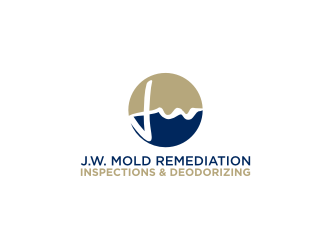J.W. Mold Remediation, Inspections & Deodorizing logo design by rief