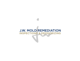 J.W. Mold Remediation, Inspections & Deodorizing logo design by rief