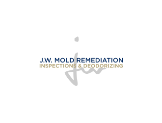 J.W. Mold Remediation, Inspections & Deodorizing logo design by rief