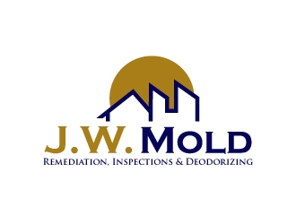 J.W. Mold Remediation, Inspections & Deodorizing logo design by zenith