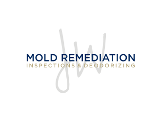 J.W. Mold Remediation, Inspections & Deodorizing logo design by Franky.
