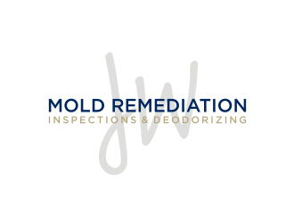 J.W. Mold Remediation, Inspections & Deodorizing logo design by Franky.