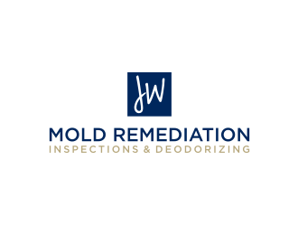 J.W. Mold Remediation, Inspections & Deodorizing logo design by Franky.