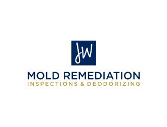 J.W. Mold Remediation, Inspections & Deodorizing logo design by Franky.