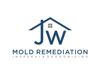 J.W. Mold Remediation, Inspections & Deodorizing logo design by Franky.