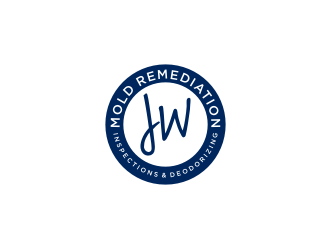 J.W. Mold Remediation, Inspections & Deodorizing logo design by Franky.