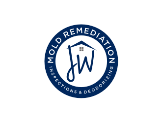 J.W. Mold Remediation, Inspections & Deodorizing logo design by Franky.