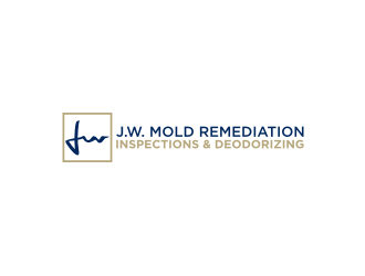 J.W. Mold Remediation, Inspections & Deodorizing logo design by rief