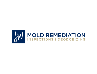 J.W. Mold Remediation, Inspections & Deodorizing logo design by Franky.