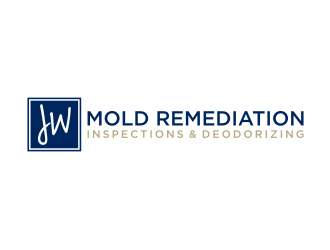 J.W. Mold Remediation, Inspections & Deodorizing logo design by Franky.