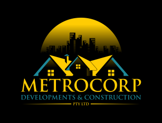 Metrocorp Developments & Construction Pty Ltd logo design by pakNton