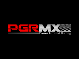 PGR MX (Power Ground Racing) logo design by fastsev