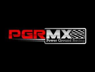 PGR MX (Power Ground Racing) logo design by fastsev