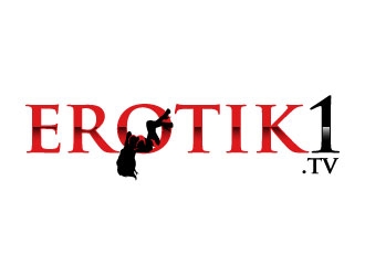 erotik1.tv logo design by daywalker