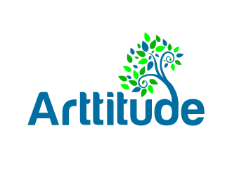 Art'titude logo design by AisRafa