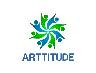 Art'titude logo design by AisRafa