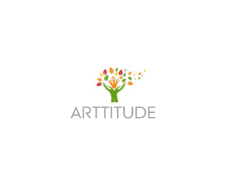 Art'titude logo design by kanal
