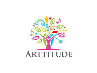 Art'titude logo design by Republik