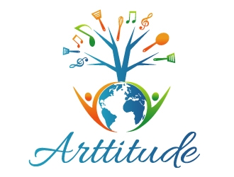Art'titude logo design by PMG