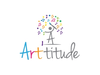 Art'titude logo design by zakdesign700