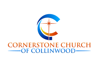  Cornerstone Church of Collinwood logo design by megalogos