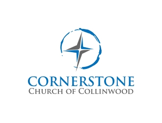  Cornerstone Church of Collinwood logo design by shernievz