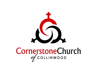  Cornerstone Church of Collinwood logo design by excelentlogo