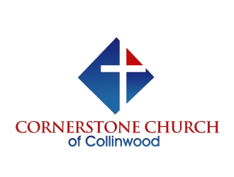  Cornerstone Church of Collinwood logo design by PMG