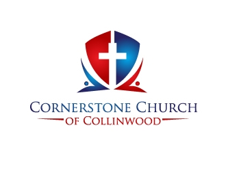  Cornerstone Church of Collinwood logo design by Xeon