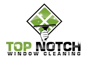 Top Notch Window Cleaning logo design by shere