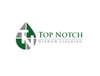 Top Notch Window Cleaning logo design by BeDesign