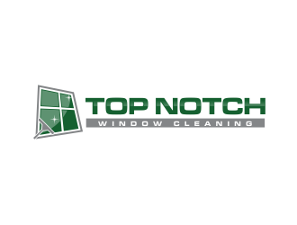 Top Notch Window Cleaning logo design by evdesign