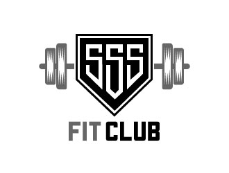 555 FIT CLUB logo design by Alex7390