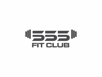 555 FIT CLUB logo design by haidar