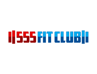 555 FIT CLUB logo design by cintoko