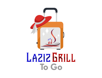 Laziz Grill To Go logo design by ROSHTEIN