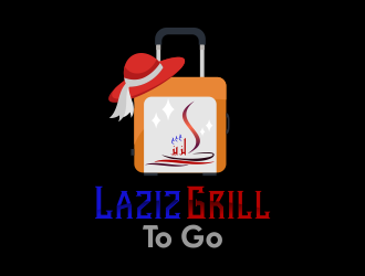Laziz Grill To Go logo design by ROSHTEIN
