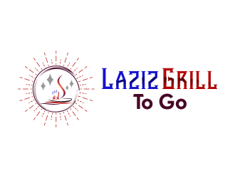 Laziz Grill To Go logo design by ROSHTEIN