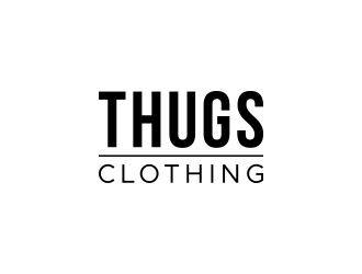 Thugs Clothing logo design by lexipej