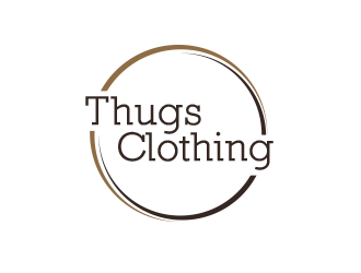 Thugs Clothing logo design by BeDesign