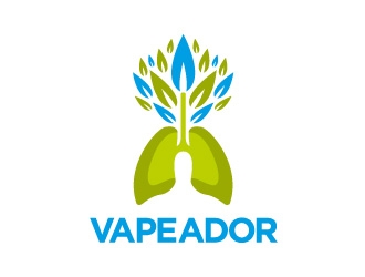 VAPEADOR logo design by Boomstudioz