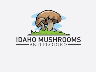 Idaho Mushrooms and Produce logo design by emyjeckson