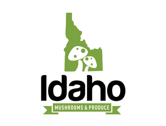 Idaho Mushrooms and Produce logo design by logolady