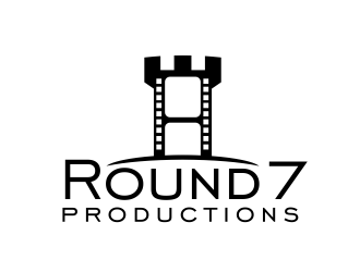 Round 7 Productions logo design by serprimero