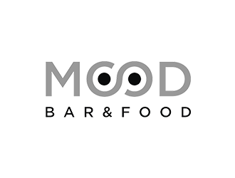 Mood Bar&food logo design by checx