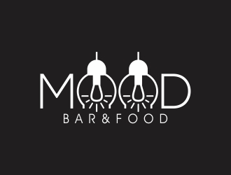 Mood Bar&food logo design by rokenrol
