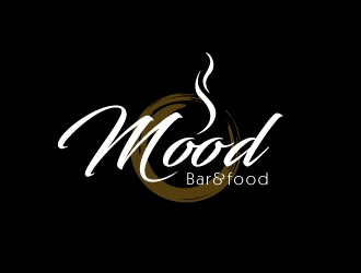 Mood Bar&food logo design by Xeon