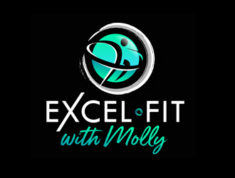 Excel Fit with Molly logo design by megalogos